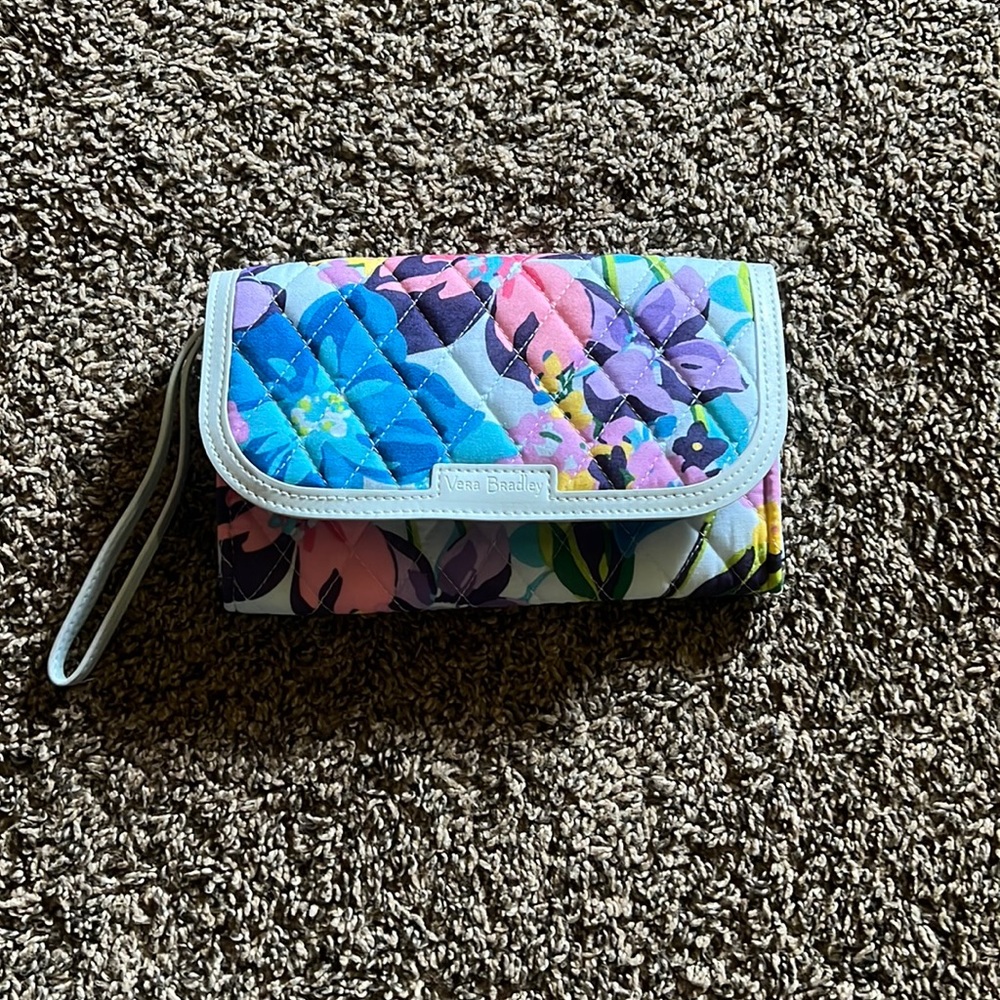 NWT VERA BRADLEY TRIMMED WRISTLET